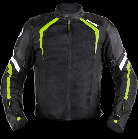 Куртка мужская INFLAME INFERNO II текстиль+сетка, зеленый неон