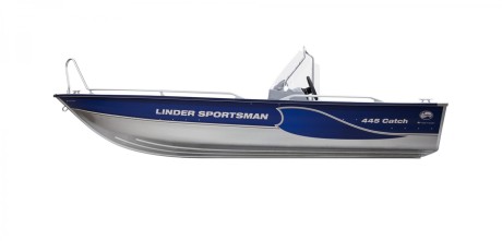 Алюминиевая моторная лодка Linder Sportsman 445 Catch Garmin 92SV