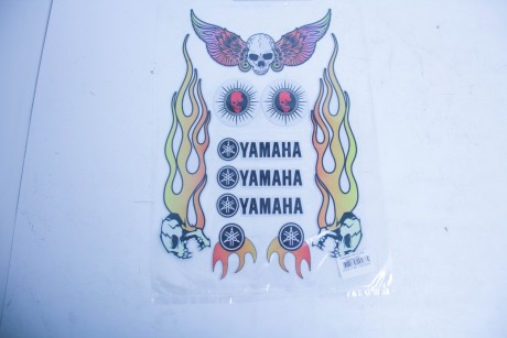 Комплект наклеек "Ямаха" 059 светоотражающие