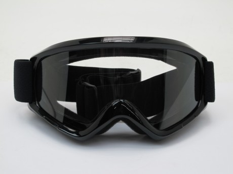 Очки для мотокросса SM-G39 черные глянцевые