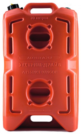 Канистра Экстрим Драйв 30л 2 горловины (Красный)