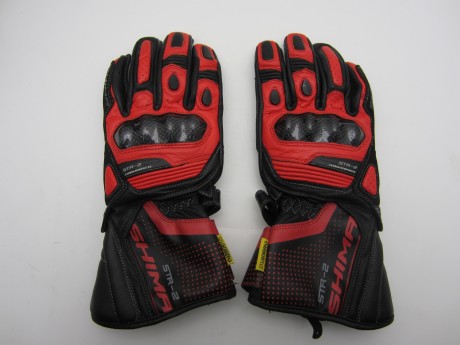 Перчатки SHIMA STR-2 black/red