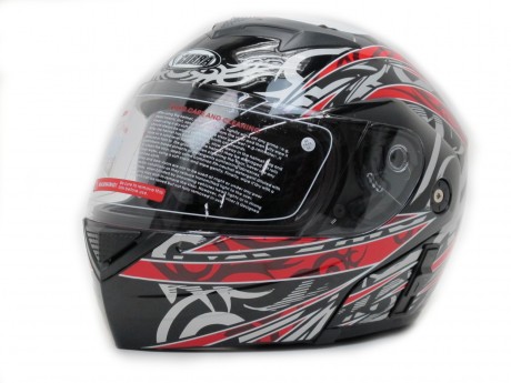 Шлем модуляр Cobra JK111 Black Red