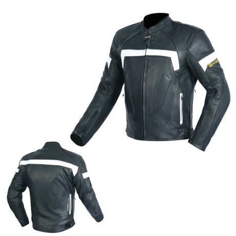 Куртка HIZER мотоциклетная (кожа) CE-1109