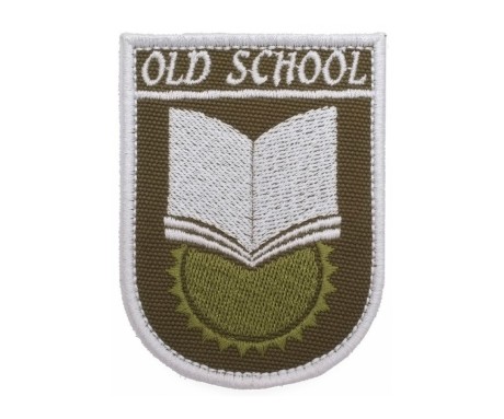 Шеврон Old School (Олива светлый)