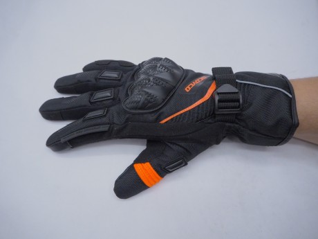 Перчатки SCOYCO МС-83, чёрные+оранжевый