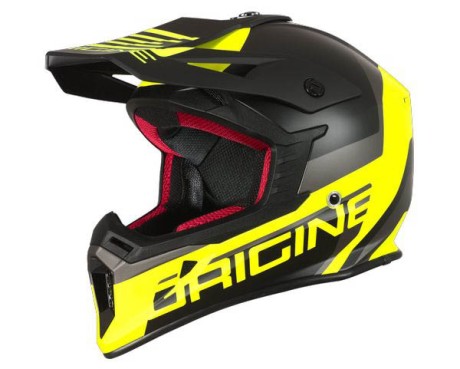 Шлем кроссовый ORIGINE HERO MX (Hi-Vis желтый/черный матовый)