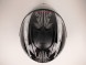 Шлем RSV Racer Dust  чёрно-серебристый (Dust Grey) (14644537801287)