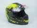 Шлем (интеграл) MI 136 Black&Yellow MICHIRU (15071158974614)