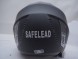 Шлем открытый "Safelead" LX-221 "колобки с доп. стеклом" мат. Черный (16448316621793)
