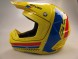 Шлем (кроссовый) EVS T5 RALLY желтый/синий/красный глянцевый (14521792069254)