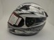 Шлем VEGA HD188 Techno серый/бел. глянцевый (15511919219402)