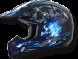 Шлем AFX FX-17 Inferno BLACK BLUE MULTI (14424016379657)