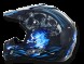 Шлем AFX FX-17 Inferno BLACK BLUE MULTI (14424016385887)