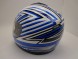 Шлем Michiru MI 120 Blue Whiter (15507639606623)
