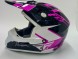 Шлем детский (кроссовый) Fly Racing  KINETIC IMPULSE розовый/черный/белый глянцевый (2015) (14895631978942)