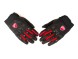 Перчатки Ducati Five Black/Red (14667024165665)