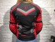 Куртка OSA текстильная черный/красный/серый (женская) (15658761064509)