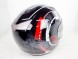 Шлем IXS интеграл HX 1000 THON чёрно-красно-серебристый (14969192435356)