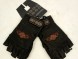 Перчатки Harley-Davidson Black без пальцев (15028952168192)