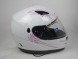 Шлем RSV Saturn DL Pins, бело-розовый (White/Pink) (15101546691005)