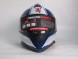 Шлем (интеграл) UM V127 White\Blue (с солнцезащ. стеклом) (15217882977705)