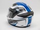 Шлем  AFX FX-24 STINGER STREET HELMET WHITE/BLACK/BLUE (15623497403202)