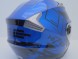 Шлем мото HIZER B208 blue/black (16515919545301)