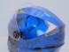 Шлем мото HIZER B208 blue/black (1651591955308)