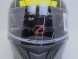 Шлем мото HIZER J5318 black/yellow (16515096136443)
