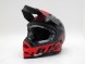 Шлем (кроссовый) JUST1 J32 YOUTH SWAT Hi-Vis красный/черный матовый (15905057192076)