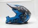 Шлем (кроссовый) JUST1 J32 YOUTH SWAT Hi-Vis синий/черный матовый (1590505450599)