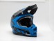 Шлем (кроссовый) JUST1 J32 YOUTH SWAT Hi-Vis синий/черный матовый (1590505458159)