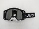 Очки для мотокросса JUST1 IRIS PULSAR чёрные/белые тонированные (15904921144869)