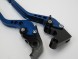Рычаги (сц/тор) CNC Yamaha YZF R1 2004 - 2008 YZF R6 2005 - 2015 2016 blue (16012850173996)