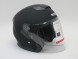 Шлем (открытый со стеклом) Ataki JK526 Solid черный матовый (16044216923984)