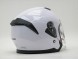 Шлем (открытый со стеклом) Ataki JK526 Solid белый глянцевый (16081325832175)