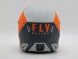 Шлем детский кроссовый FLY RACING KINETIC STRAIGHT EDGE оранжевый/серый матовый (16080384503911)