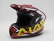 Шлем кроссовый Ataki JK801 Rampage коричневый/желтый глянцевый (16081108380969)