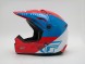 Шлем (кроссовый) FLY RACING KINETIC STRAIGHT EDGE красный/белый/синий (16081103238237)