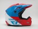 Шлем (кроссовый) FLY RACING KINETIC STRAIGHT EDGE красный/белый/синий (16081103248798)