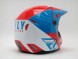 Шлем детский (кроссовый) FLY RACING KINETIC STRAIGHT EDGE красный/белый/синий (16081101841012)