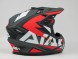 Шлем кроссовый Ataki JK801 Rampage красный/серый матовый (16081319894812)