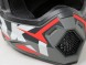Шлем кроссовый Ataki JK801 Rampage красный/серый матовый (16081320761961)