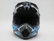 Шлем кроссовый Ataki JK801 Rampage серый/синий глянцевый (16081322666799)
