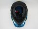 Шлем кроссовый Ataki JK801 Rampage синий/желтый глянцевый (1608132343167)
