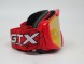Очки Мотокросс GTX 5003 красные (16088140803932)