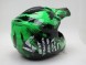 Шлем кросс SHIRO MX-305 SILS black/green (16088873823288)