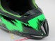 Шлем кросс SHIRO MX-305 SILS black/green (16088873832383)