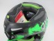 Шлем кросс SHIRO MX-305 SILS black/green (16088873838278)